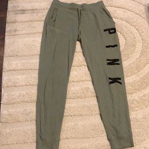 Pink Army Green Joggers